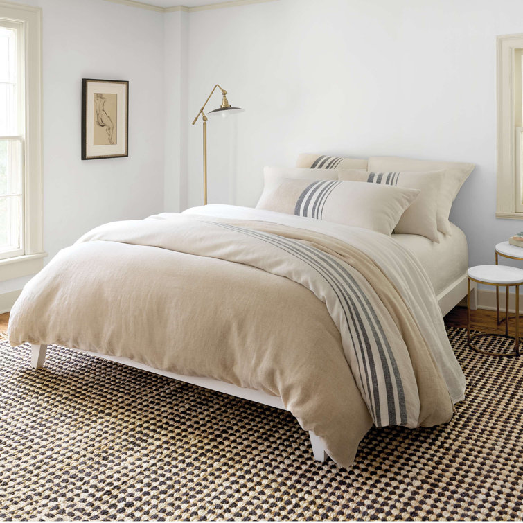 Cotton Blend Duvet Cover Birch Lane